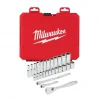 Set De Douilles Et Clés à Cliquet 1/4 Métrique 28 Pcs MILWAUKEE ACCESSOIRES – 4932464943 Nouvelle tendance 7