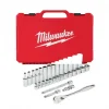 achat pas cher Set De Douilles Et Clés à Cliquet 3/8 Métrique 32 Pcs MILWAUKEE ACCESSOIRES – 4932464945 5