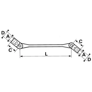 CLE A DOUILLES ARTICULEES 18X19 MM SAM OUTILLAGE – 9618X19 magasin en ligne france 6