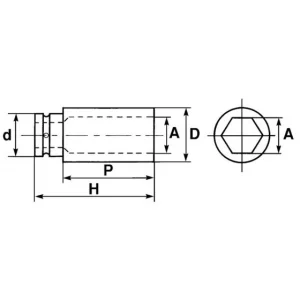 DOUILLE CHOCS LONGUE 1/2′ DE 22 MM SAM OUTILLAGE – NS22L à prix d'occasion 6