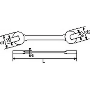 CLE A FOURCHES 18X19 MM SAM OUTILLAGE – 1018X19N en ligne vente 6