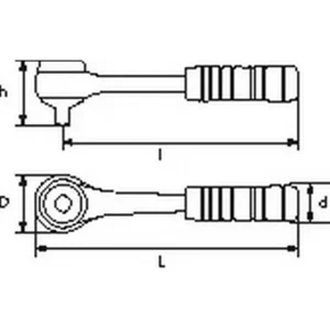 CLIQUET 1/2 AERONAUTIQUE SAM OUTILLAGE – S152 vente chaude 6